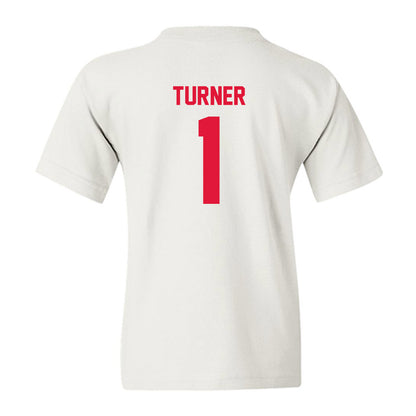 Fairfield - NCAA Men's Basketball : Deuce Turner - Classic Shersey Youth T-Shirt-1