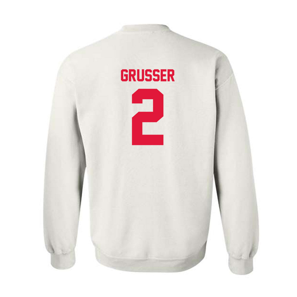 Fairfield - NCAA Women's Soccer : Mary Grusser - Classic Shersey Crewneck Sweatshirt-1