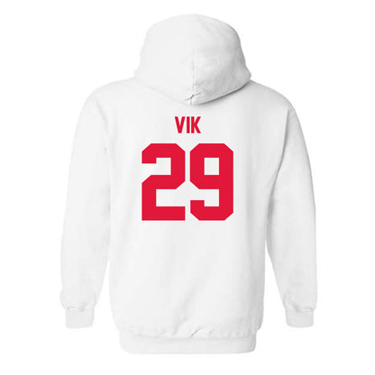 Fairfield - NCAA Men's Soccer : Audun Engen Vik - Classic Shersey Hooded Sweatshirt-1