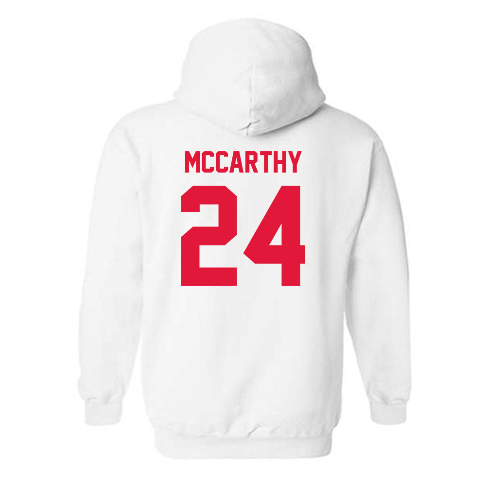 Fairfield - NCAA Women's Basketball : Lana McCarthy - Classic Shersey Hooded Sweatshirt-1