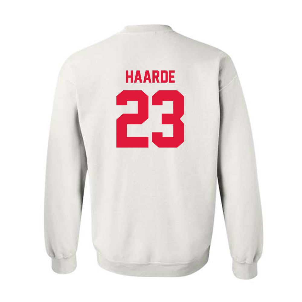 Fairfield - NCAA Baseball : Jake Haarde - Classic Shersey Crewneck Sweatshirt-1