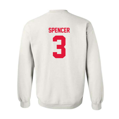 Fairfield - NCAA Baseball : Luke Spencer - Classic Shersey Crewneck Sweatshirt-1