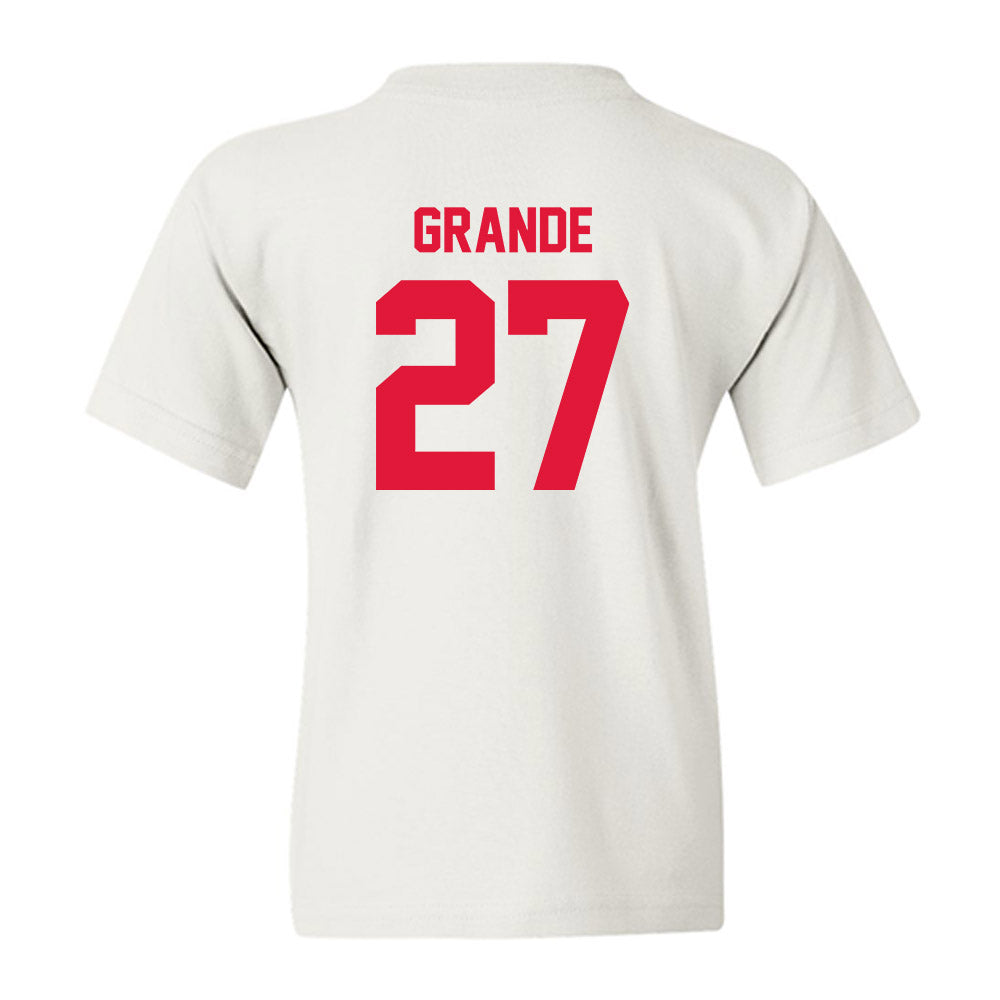 Fairfield - NCAA Baseball : Carter Grande - Classic Shersey Youth T-Shirt-1