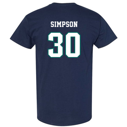 UNC Wilmington - NCAA Baseball : Micah Simpson - Classic Shersey T-Shirt-1