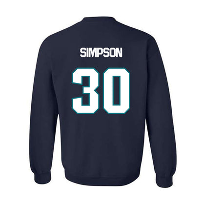 UNC Wilmington - NCAA Baseball : Micah Simpson - Classic Shersey Crewneck Sweatshirt-1