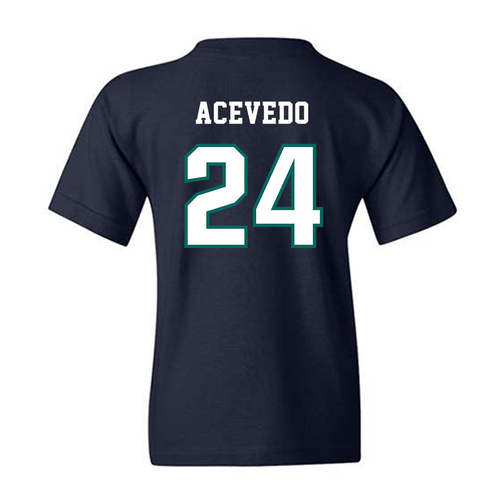 UNC Wilmington - NCAA Men's Soccer : Christian Acevedo - Classic Shersey Youth T-Shirt-1