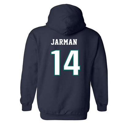 UNC Wilmington - NCAA Baseball : Kolby Jarman - Classic Shersey Hooded Sweatshirt-1