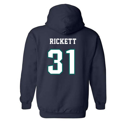 UNC Wilmington - NCAA Baseball : Howie Rickett - Classic Shersey Hooded Sweatshirt-1