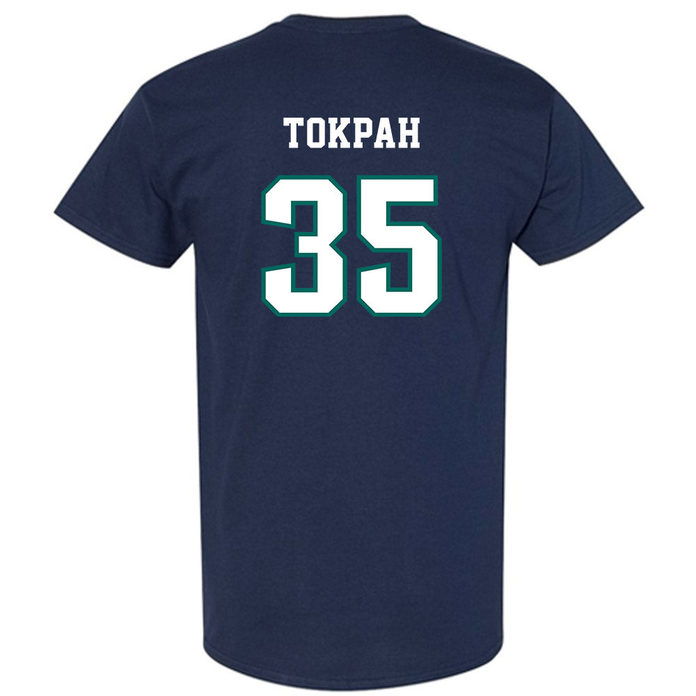 UNC Wilmington - NCAA Men's Basketball : Adam Tokpah - Classic Shersey T-Shirt-1