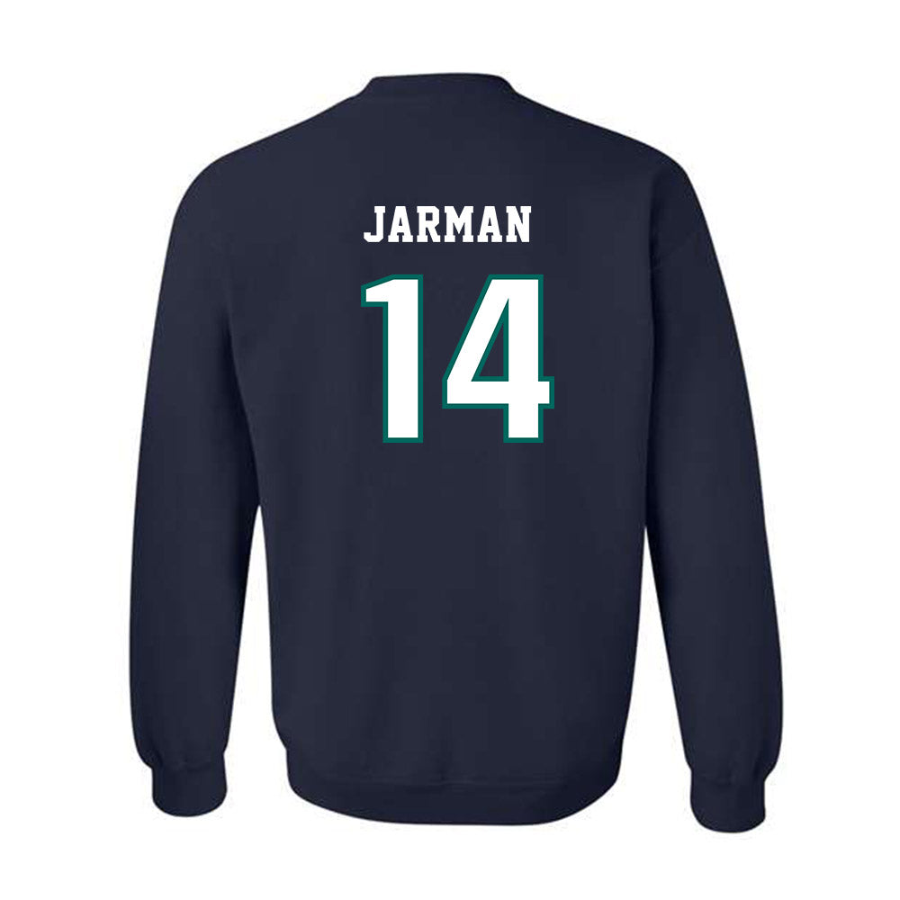 UNC Wilmington - NCAA Baseball : Kolby Jarman - Classic Shersey Crewneck Sweatshirt-1