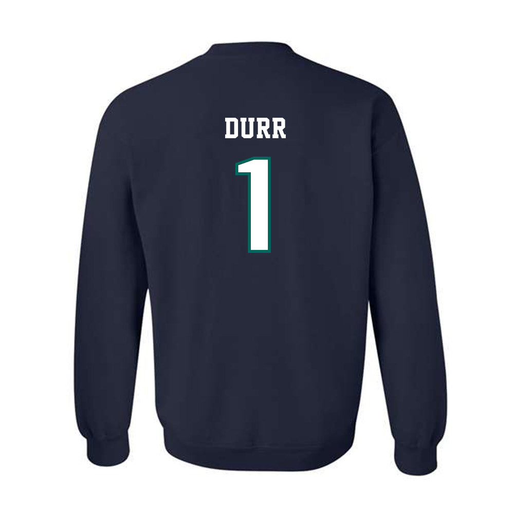 UNC Wilmington - NCAA Men's Basketball : Madison Durr - Classic Shersey Crewneck Sweatshirt-1