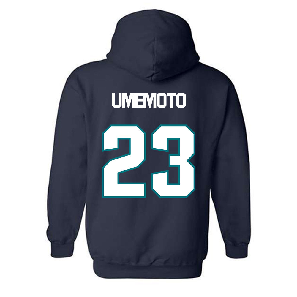 UNC Wilmington - NCAA Women's Soccer : Megumi Umemoto - Classic Shersey Hooded Sweatshirt-1