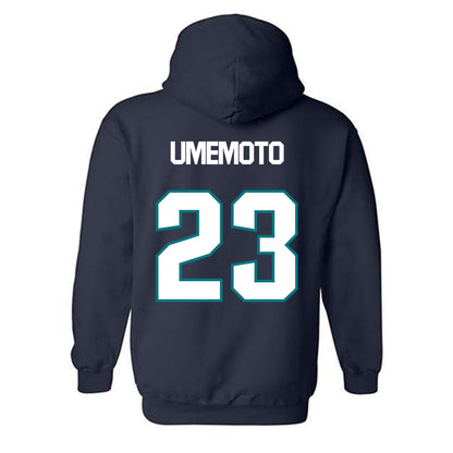 UNC Wilmington - NCAA Women's Soccer : Megumi Umemoto - Classic Shersey Hooded Sweatshirt-1
