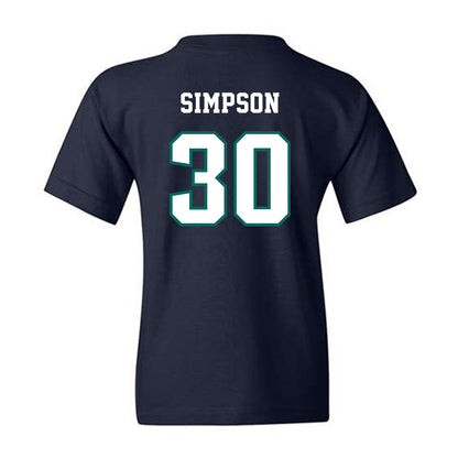 UNC Wilmington - NCAA Baseball : Micah Simpson - Classic Shersey Youth T-Shirt-1