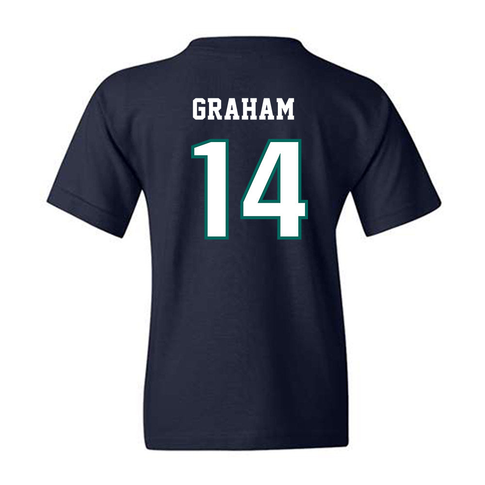 UNC Wilmington - NCAA Women's Volleyball : Courtney Graham - Classic Shersey Youth T-Shirt-1