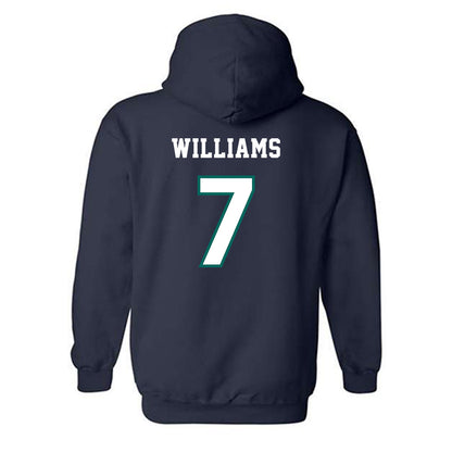 UNC Wilmington - NCAA Men's Basketball : Greedy Williams - Classic Shersey Hooded Sweatshirt