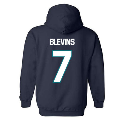 UNC Wilmington - NCAA Baseball : Cole Blevins - Classic Shersey Hooded Sweatshirt-1