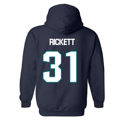 UNC Wilmington - NCAA Baseball : Howie Rickett - Classic Shersey Hooded Sweatshirt-1