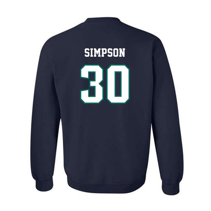 UNC Wilmington - NCAA Baseball : Micah Simpson - Classic Shersey Crewneck Sweatshirt-1