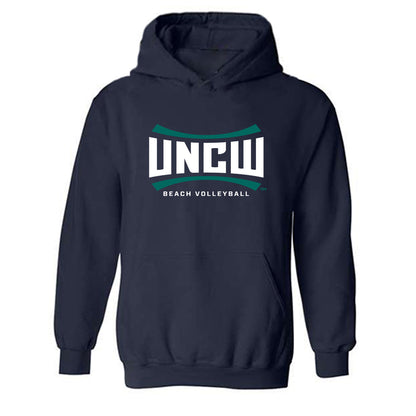 UNC Wilmington - NCAA Beach Volleyball : Hannah Parkinson - Classic Shersey Hooded Sweatshirt-0