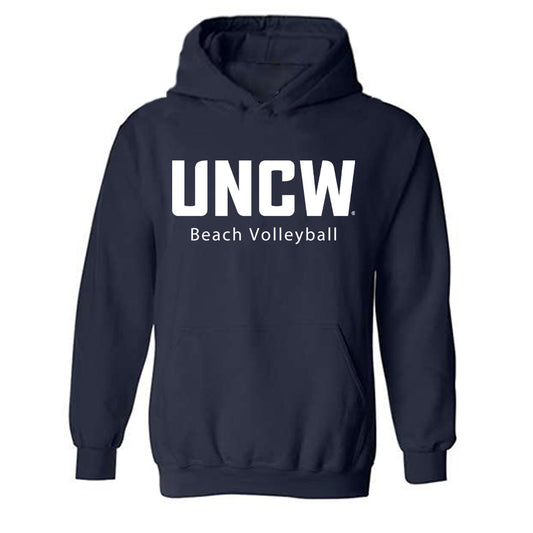 UNC Wilmington - NCAA Beach Volleyball : Hannah Parkinson - Classic Shersey Hooded Sweatshirt-0