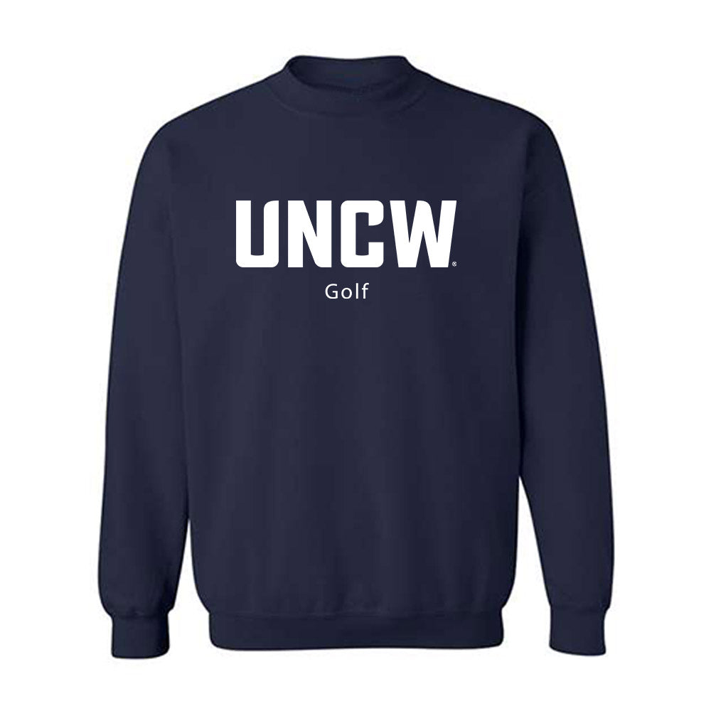UNC Wilmington - NCAA Women's Golf : Valencia Chang - Classic Shersey Crewneck Sweatshirt-0