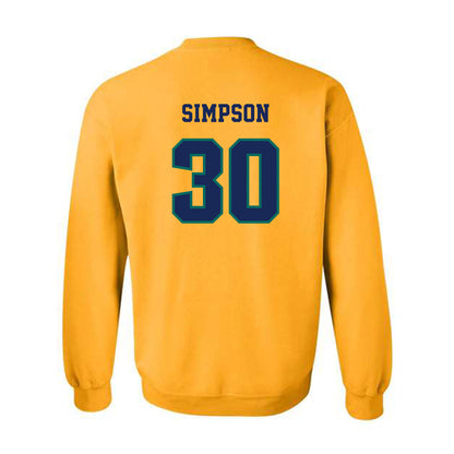 UNC Wilmington - NCAA Baseball : Micah Simpson - Classic Shersey Crewneck Sweatshirt-1