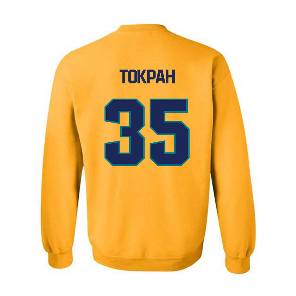 UNC Wilmington - NCAA Men's Basketball : Adam Tokpah - Classic Shersey Crewneck Sweatshirt-1