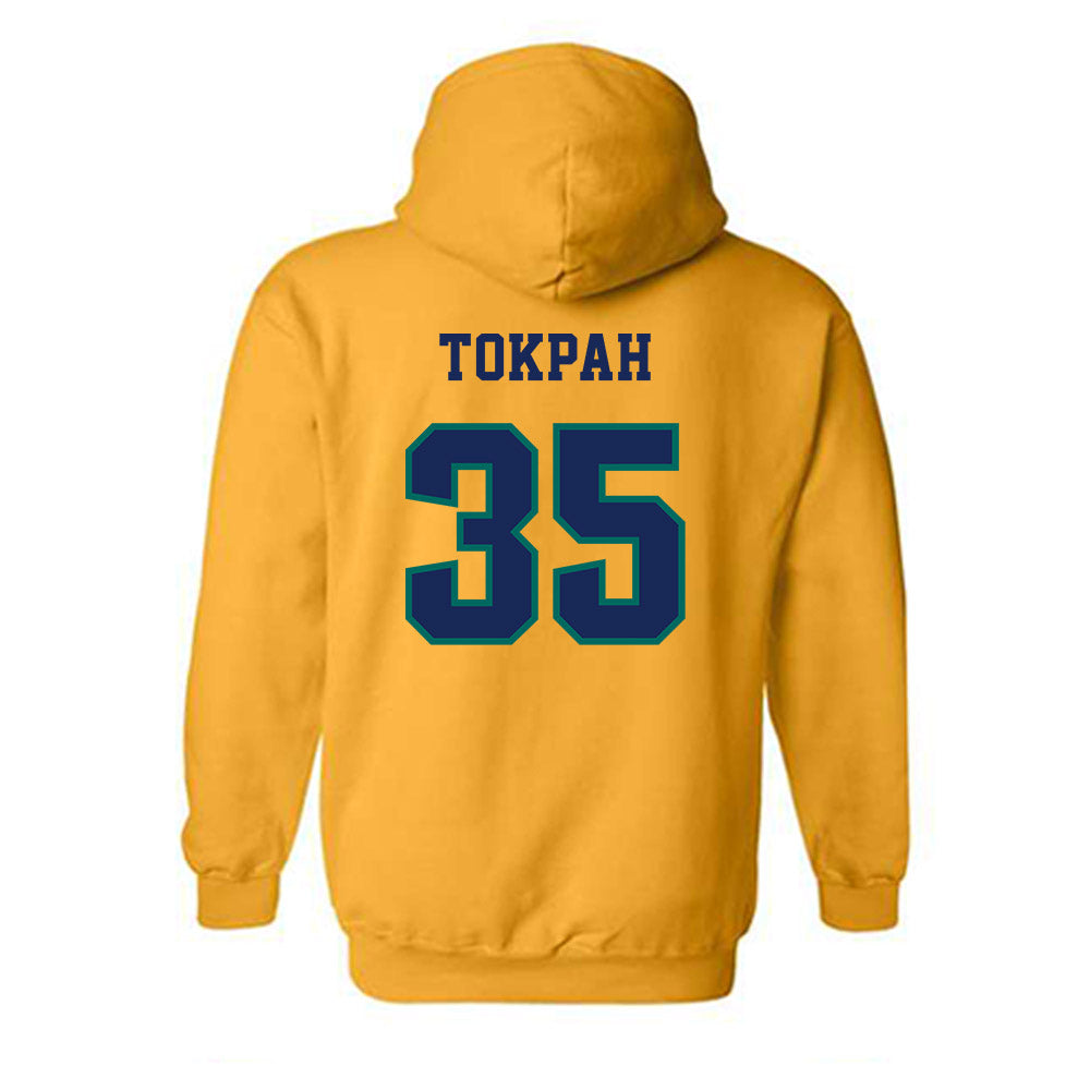 UNC Wilmington - NCAA Men's Basketball : Adam Tokpah - Classic Shersey Hooded Sweatshirt-1