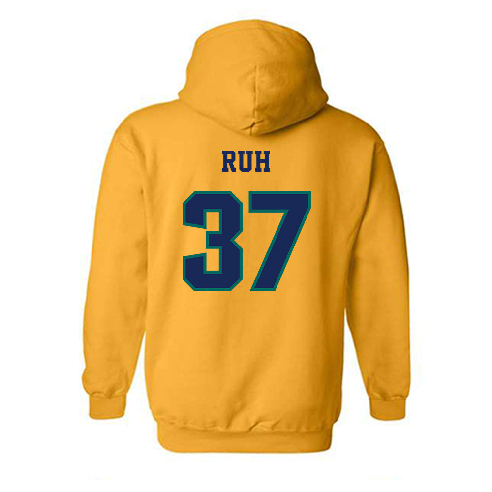 UNC Wilmington - NCAA Baseball : Mason Ruh - Classic Shersey Hooded Sweatshirt-1