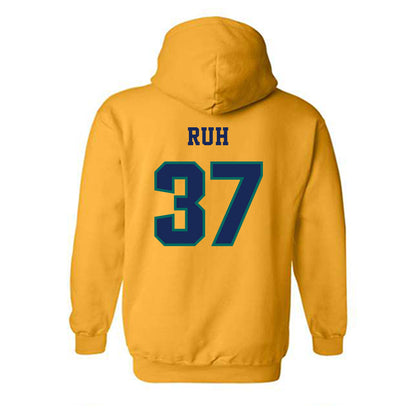 UNC Wilmington - NCAA Baseball : Mason Ruh - Classic Shersey Hooded Sweatshirt-1