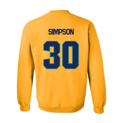 UNC Wilmington - NCAA Baseball : Micah Simpson - Classic Shersey Crewneck Sweatshirt-1