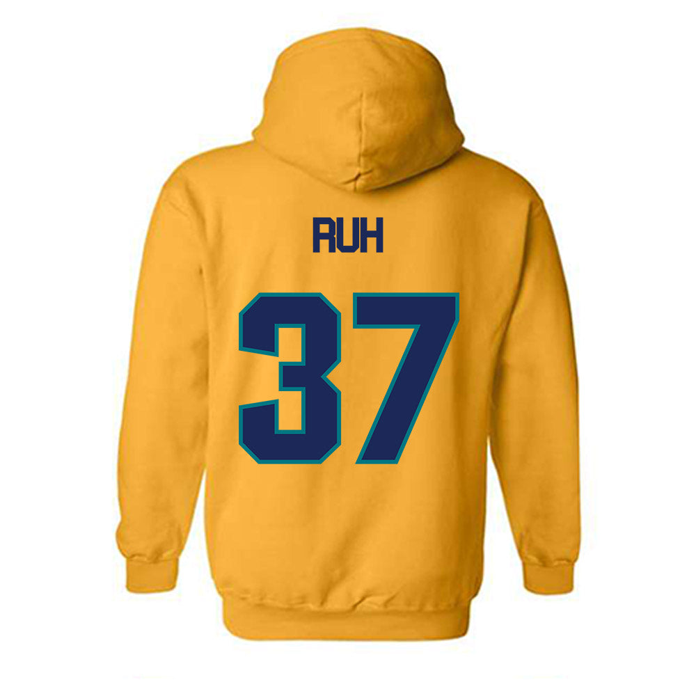 UNC Wilmington - NCAA Baseball : Mason Ruh - Classic Shersey Hooded Sweatshirt-1