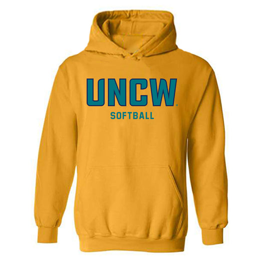 UNC Wilmington - NCAA Softball : Cammie Stuffel - Classic Shersey Hooded Sweatshirt-0