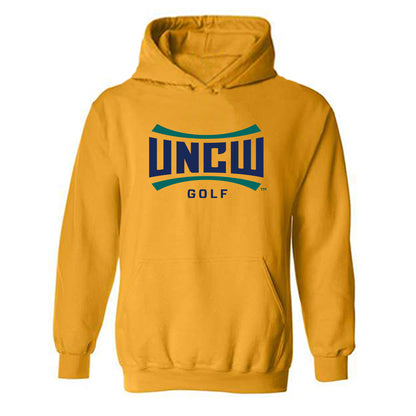 UNC Wilmington - NCAA Men's Golf : Gray Mitchum - Classic Shersey Hooded Sweatshirt