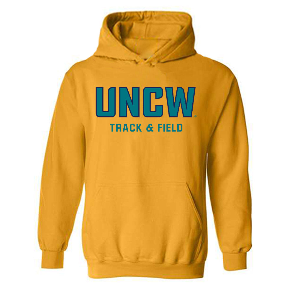 UNC Wilmington - NCAA Women's Track & Field : Makaila Williamson - Classic Shersey Hooded Sweatshirt-0