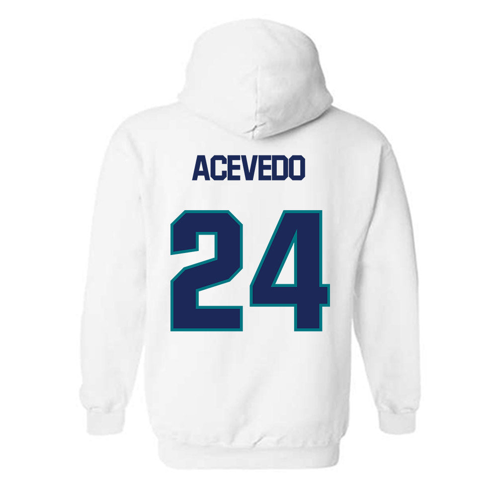 UNC Wilmington - NCAA Men's Soccer : Christian Acevedo - Classic Shersey Hooded Sweatshirt-1