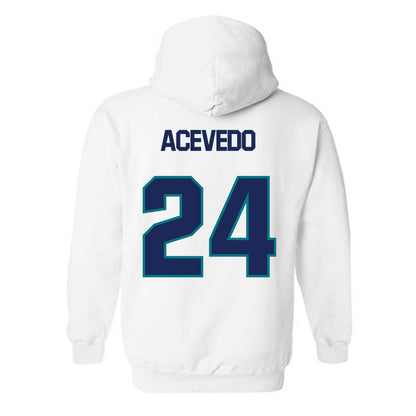 UNC Wilmington - NCAA Men's Soccer : Christian Acevedo - Classic Shersey Hooded Sweatshirt-1