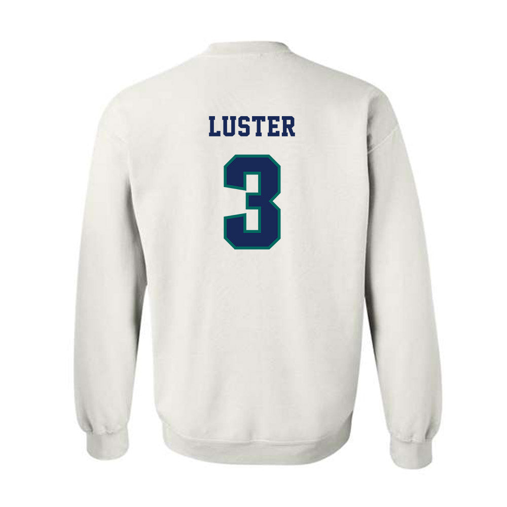 UNC Wilmington - NCAA Men's Basketball : Cj Luster - Classic Shersey Crewneck Sweatshirt-1