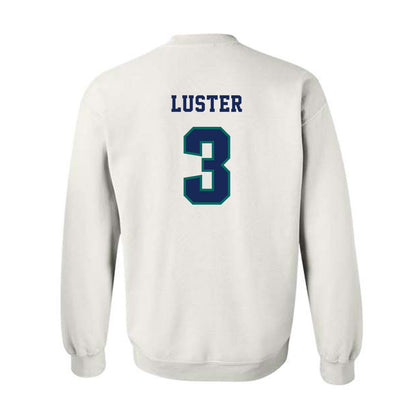 UNC Wilmington - NCAA Men's Basketball : Cj Luster - Classic Shersey Crewneck Sweatshirt-1