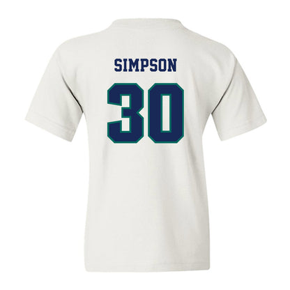 UNC Wilmington - NCAA Baseball : Micah Simpson - Classic Shersey Youth T-Shirt-1