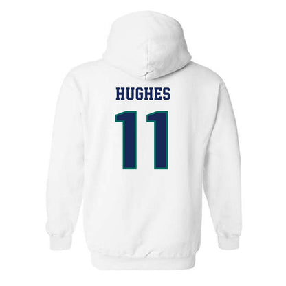UNC Wilmington - NCAA Baseball : Mason Hughes - Classic Shersey Hooded Sweatshirt-1