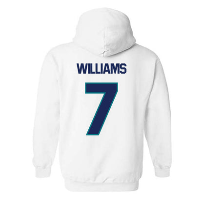 UNC Wilmington - NCAA Men's Basketball : Greedy Williams - Classic Shersey Hooded Sweatshirt-1