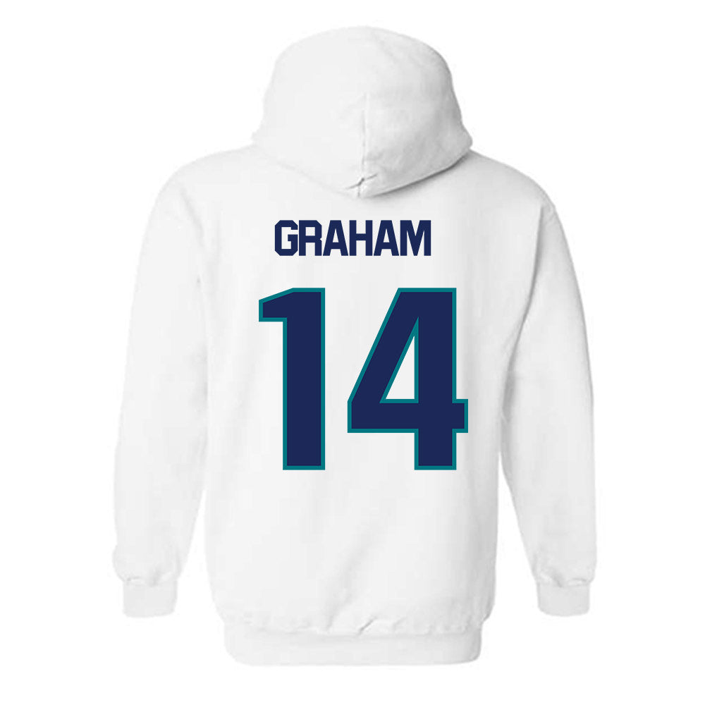 UNC Wilmington - NCAA Women's Volleyball : Courtney Graham - Classic Shersey Hooded Sweatshirt-1