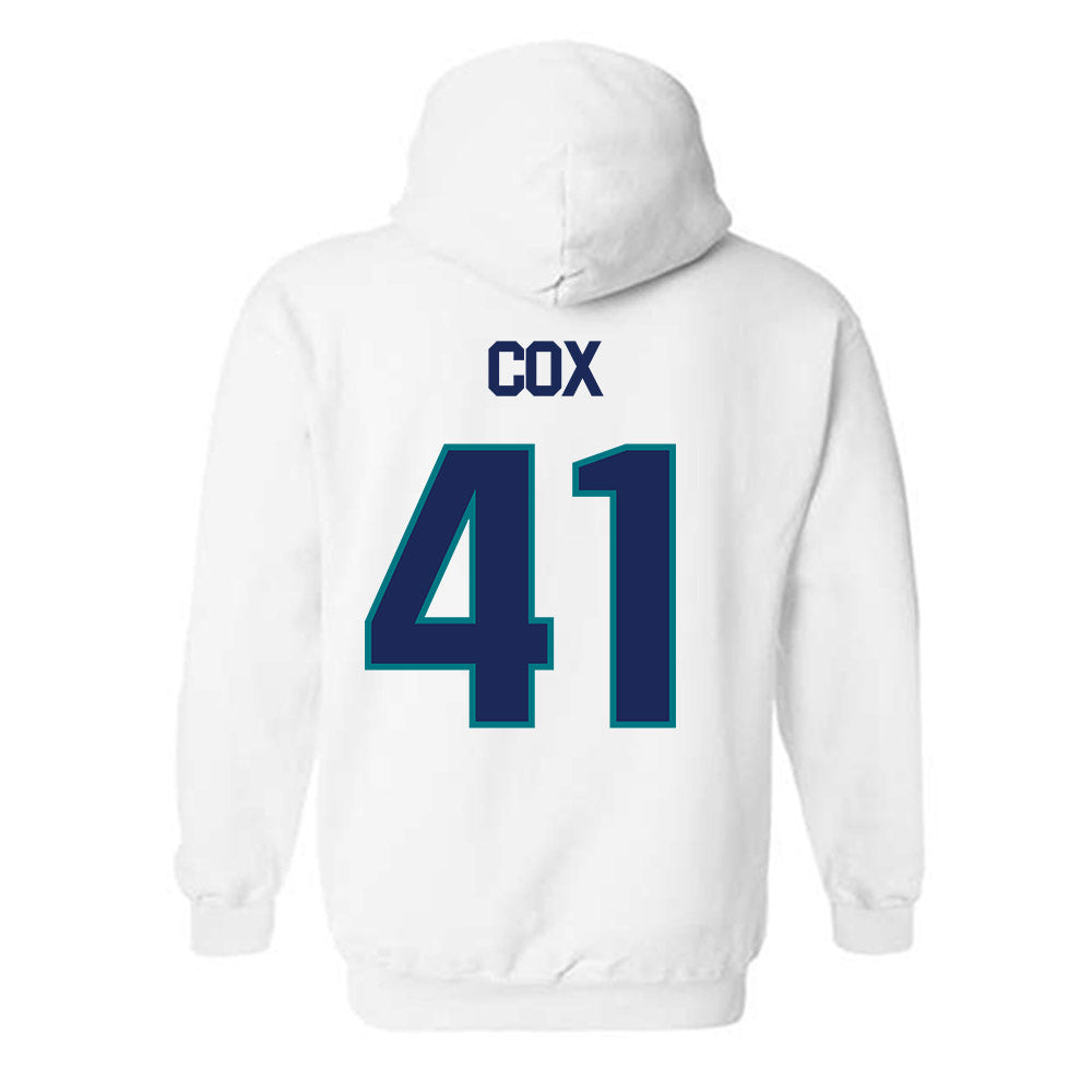 UNC Wilmington - NCAA Baseball : Baker Cox - Classic Shersey Hooded Sweatshirt-1