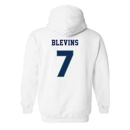 UNC Wilmington - NCAA Baseball : Cole Blevins - Classic Shersey Hooded Sweatshirt-1