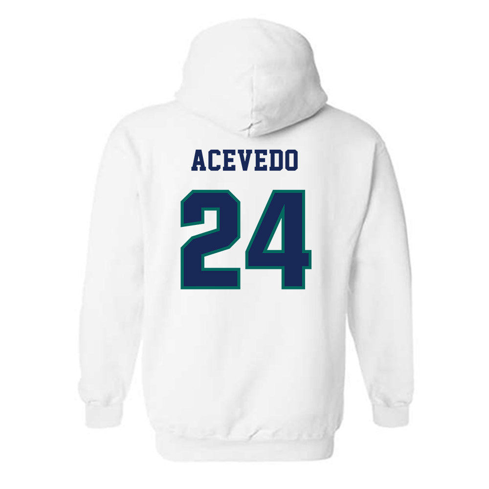 UNC Wilmington - NCAA Men's Soccer : Christian Acevedo - Classic Shersey Hooded Sweatshirt-1