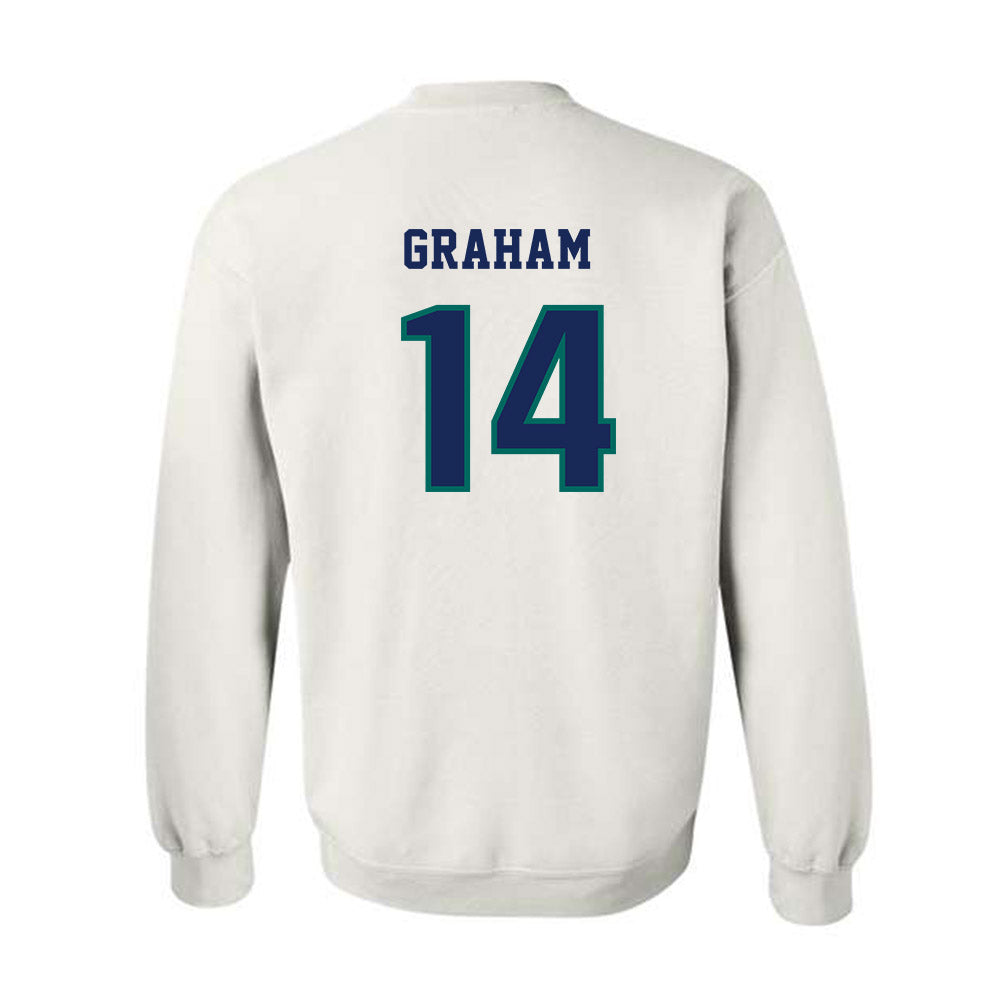 UNC Wilmington - NCAA Women's Volleyball : Courtney Graham - Classic Shersey Crewneck Sweatshirt-1