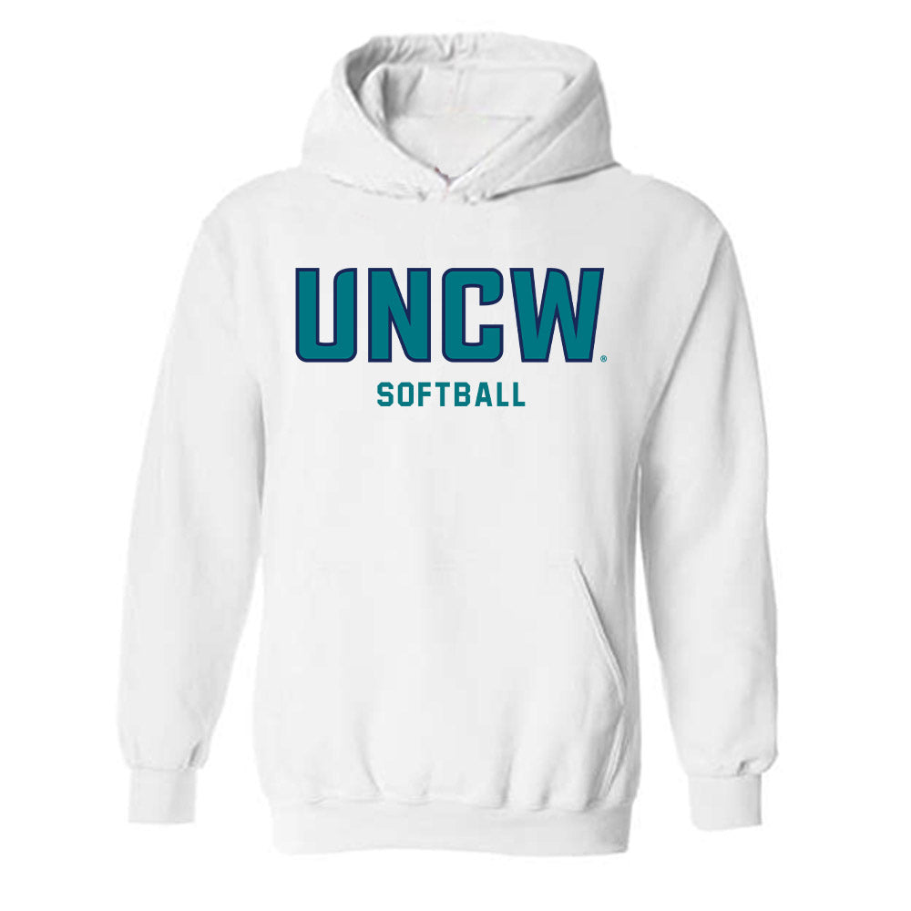 UNC Wilmington - NCAA Softball : Madison Biddle - Classic Shersey Hooded Sweatshirt-0