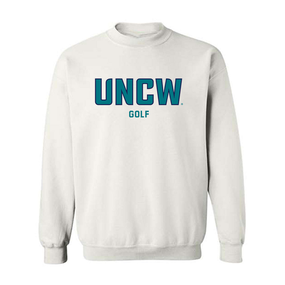 UNC Wilmington - NCAA Women's Golf : Valencia Chang - Classic Shersey Crewneck Sweatshirt-0